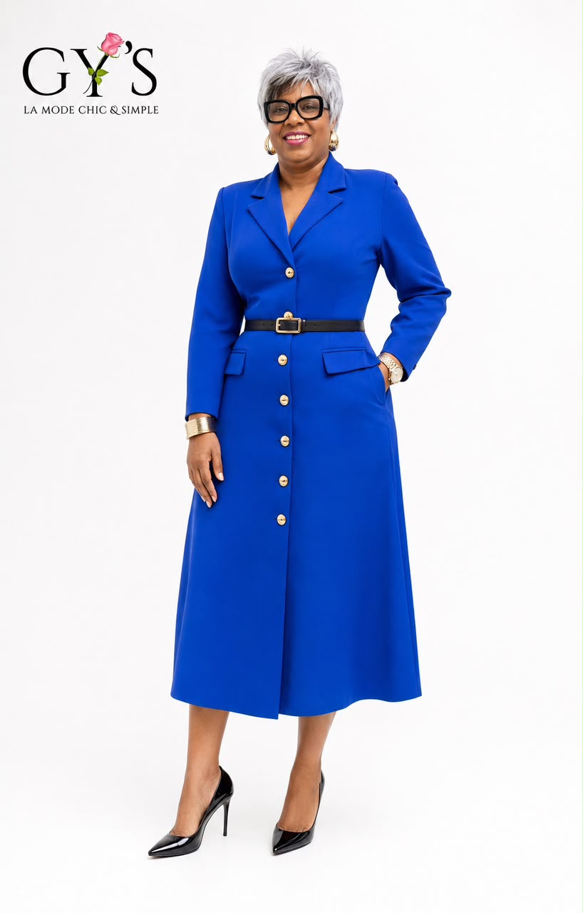 Robe bureau bleu — GY'S