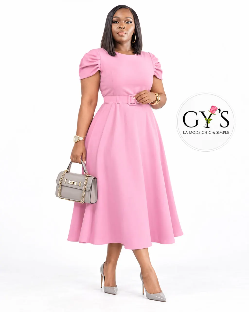 1127 - ROBE OLD ROSE — GY'S