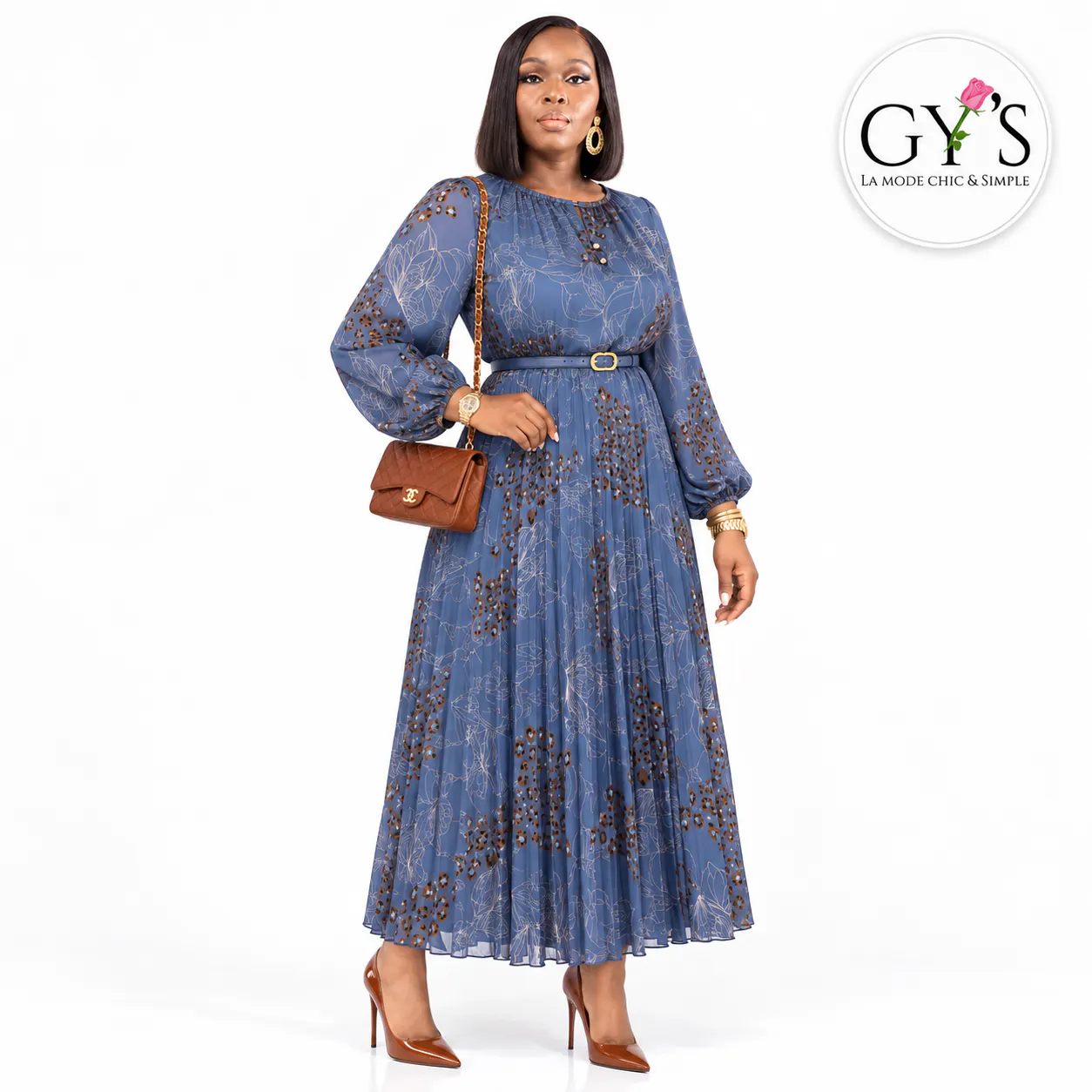 ROBE PLISSÉE PREMIUM — GY'S