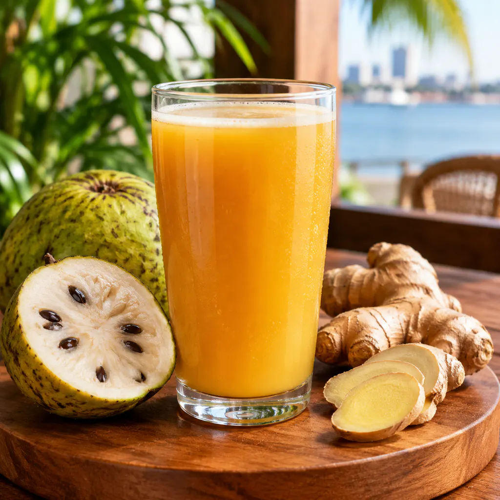 Jus de chigon au gingembre — La Gror Chez Kimi
