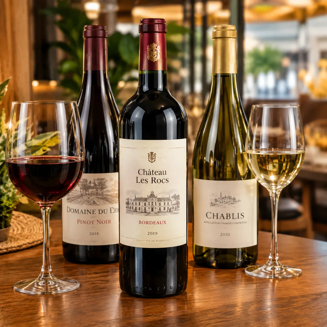 Nos vins bouchés — La Gror Chez Kimi