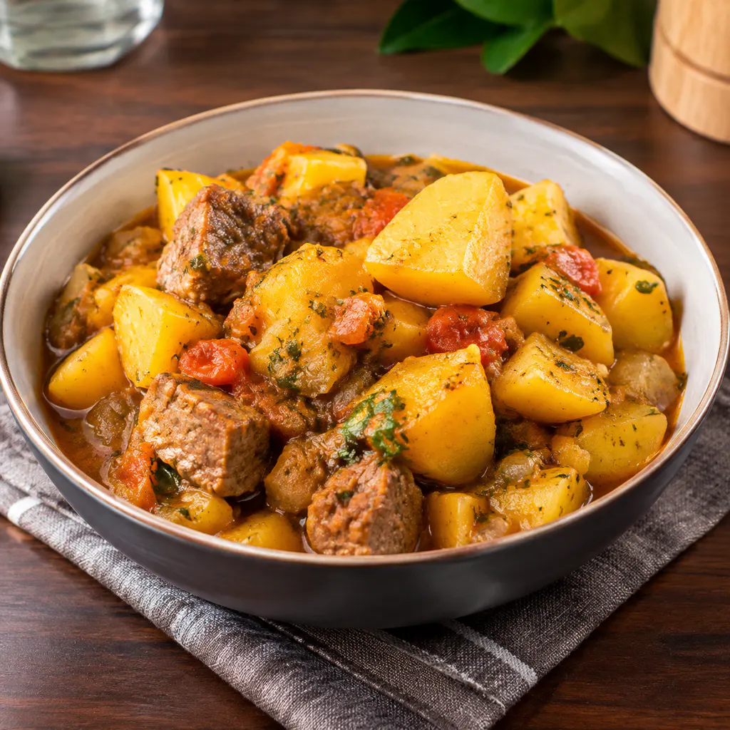 Ragoût de pommes de terre — La Gror Chez Kimi